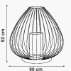 Lampadar pentru exterior Cell dimensiuni